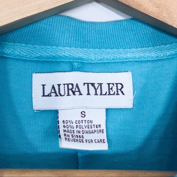 Vintage Laura Taylor Long Blue Dress size Small - Picture 8 of 8